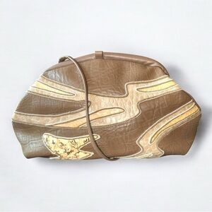 ▶️ Bags by Sylvia Cee ◀️ Vintage Patchwork Textured Crossbody Bag